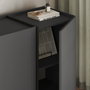Nordure Consola Antracita y Negro